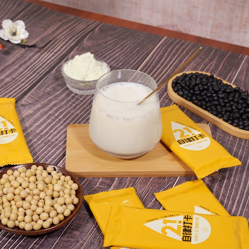 21天自律打卡豆浆粉白芸豆豆浆粉大袋装豆浆营养代餐纯黄豆无添图5