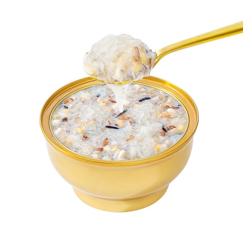 椰浆燕麦燕窝羹OEM椰汁口味代餐营养品速食粥252g/碗即食燕窝粥图3