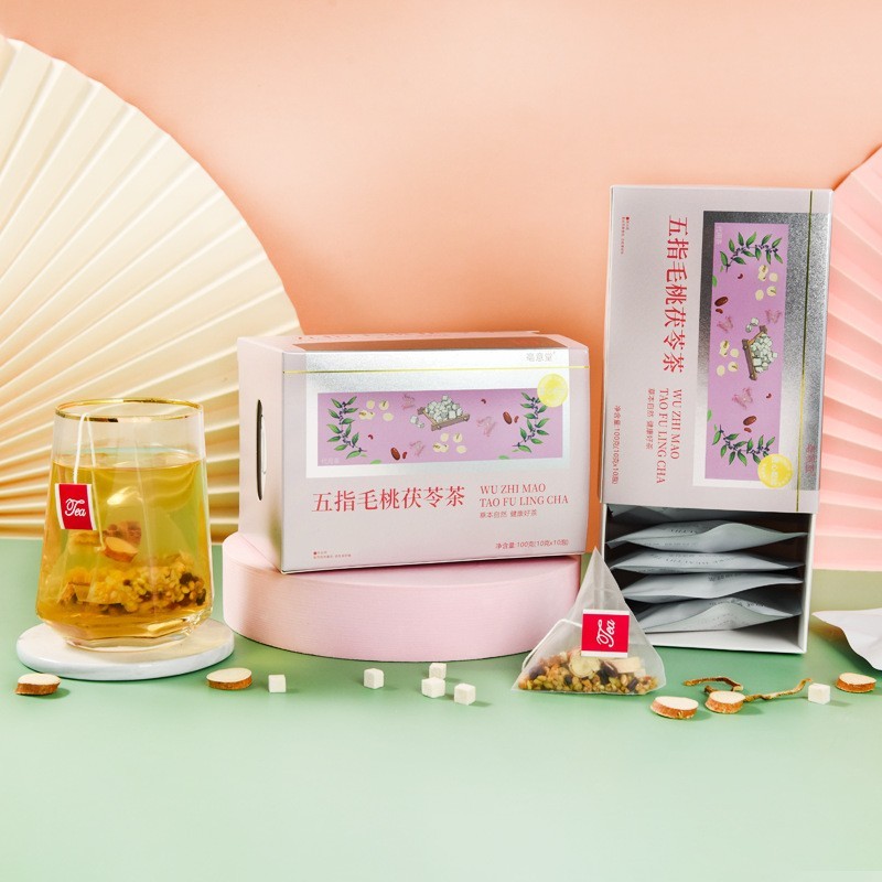 五指毛桃茯苓赤小豆薏米茶组合养生茶独立茶包陈皮土茯苓四季养生图4