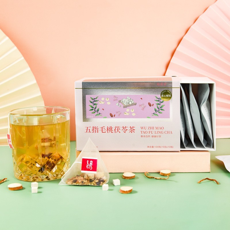 五指毛桃茯苓赤小豆薏米茶组合养生茶独立茶包陈皮土茯苓四季养生图2