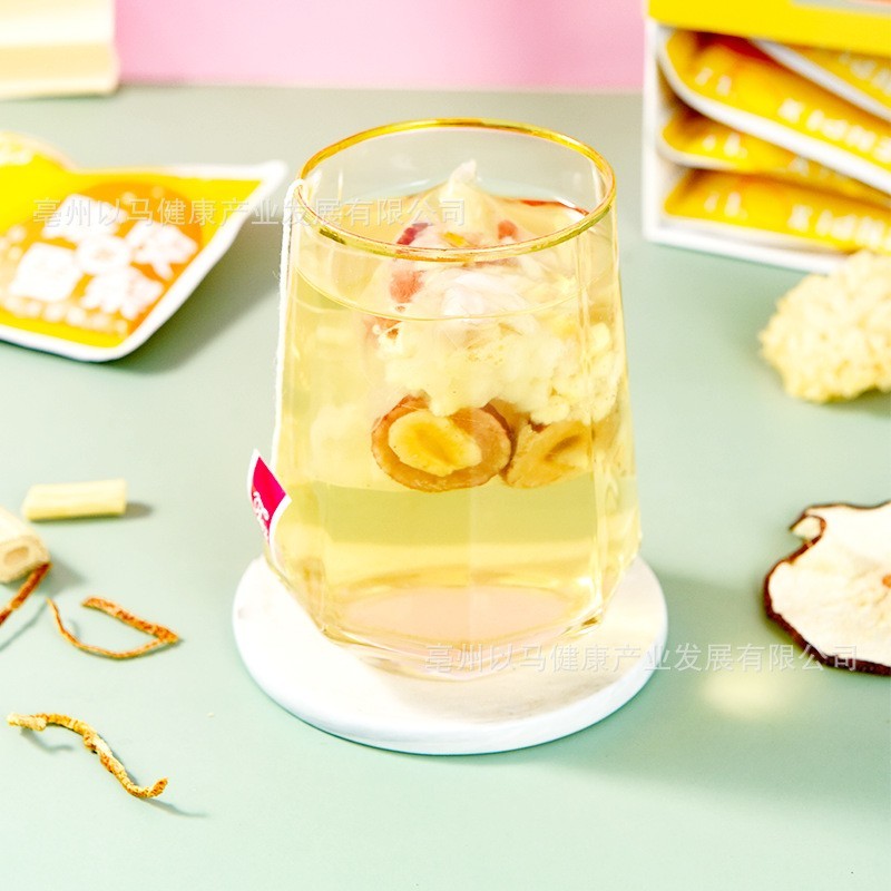 陈皮雪梨百合银耳枸杞桂圆茶袋泡茶秋冬小吊梨汤滋养茶独立包装图4