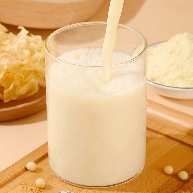 燕窝银耳豆浆粉罐装无糖豆浆粉高蛋白营养代餐粉即食冲调饮品图5