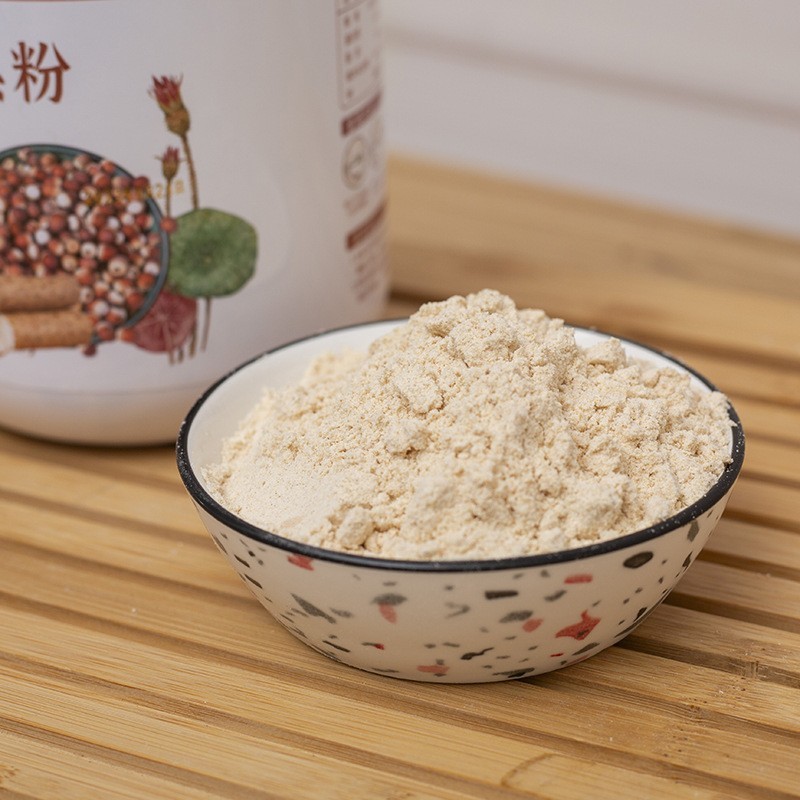 山药芡实粉代餐饱腹即食瓶装500克代餐饱腹早餐图2