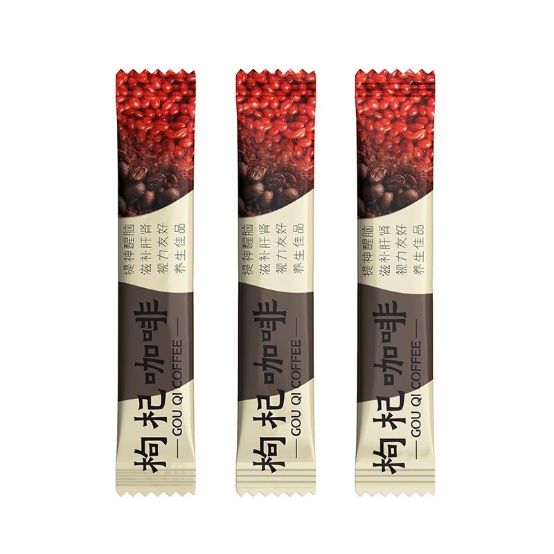枸杞拿铁咖啡粉速溶黑咖啡条装固体饮料阿拉比咖啡粉OEM贴牌图2