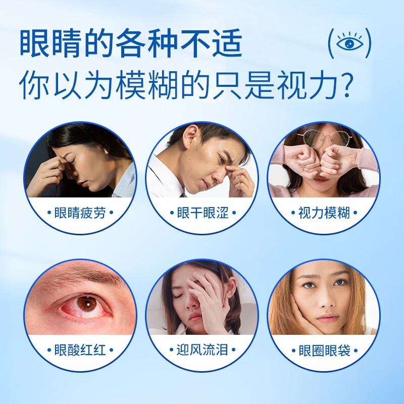 贴牌定制冷熏护眼膏缓解眼疲劳眼干视力明亮草本护眼熏蒸冷敷眼膏图2