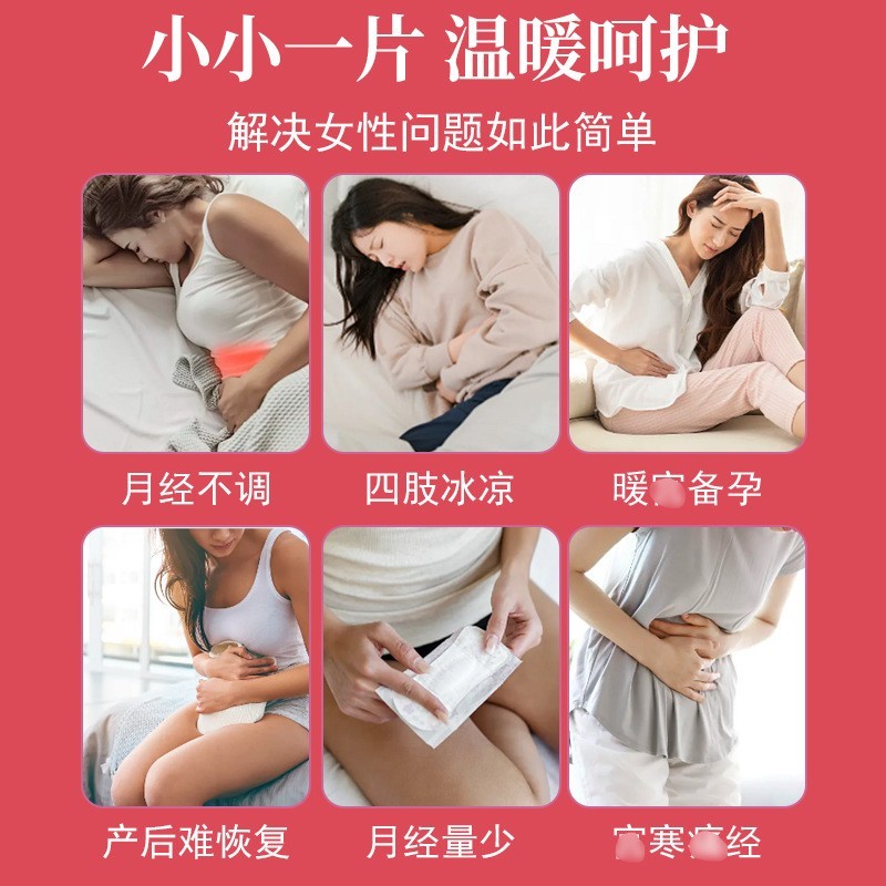 热磁理疗宫暖贴OEM贴牌代工热敷贴私域暖腰贴温灸贴艾灸贴热灸贴图3