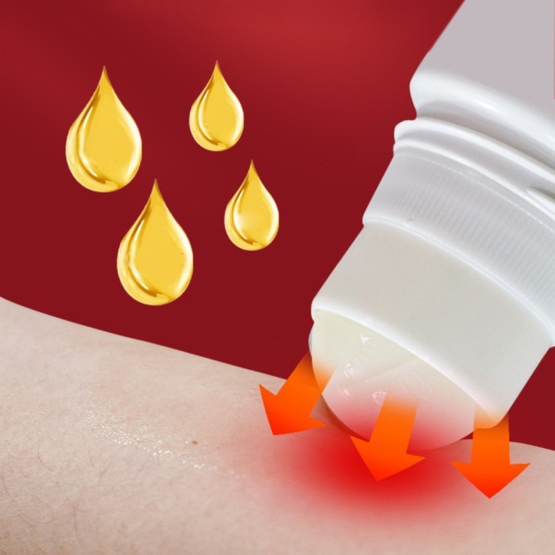 厂家疼痛凝胶定制腰腿关节发热精油贴牌全身刮痧滚珠按摩液图3