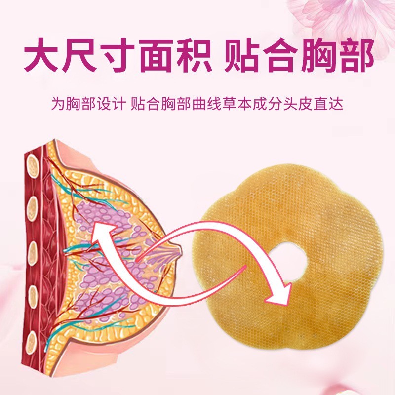 乳乐康副乳贴乳腺贴硬块贴女性胸部护理经络贴乳康贴乳房乳安理疗图3