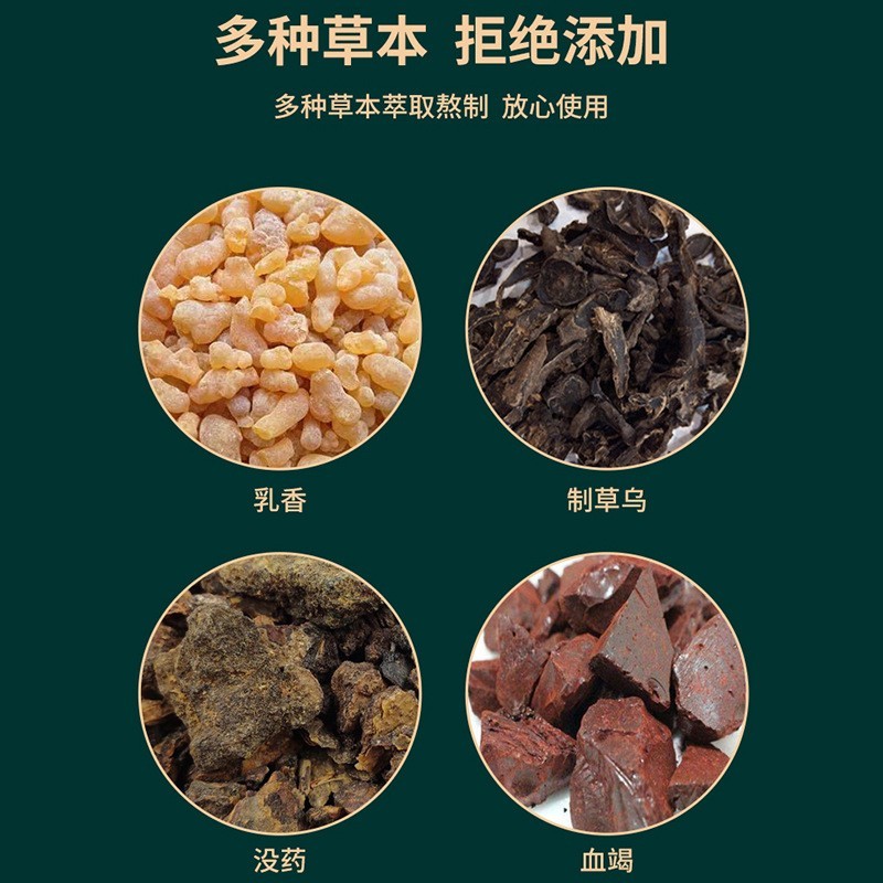 四面弹力布膏药贴oem贴牌定制久九光膏贴腰椎腿痛久桓贴膏药图4