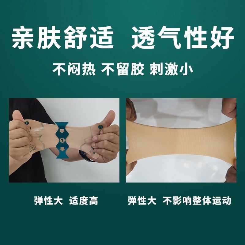 四面弹力布膏药贴oem贴牌定制久九光膏贴腰椎腿痛久桓贴膏药图2