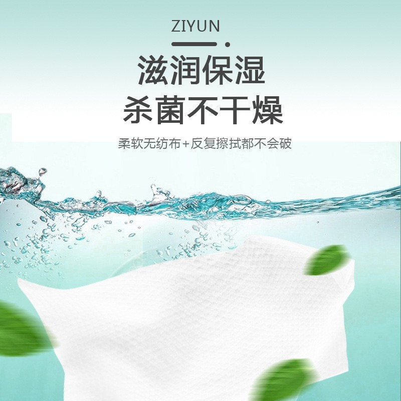 75度酒精消毒湿巾乙醇消毒液10片抽独立小包工厂可定制包装图2