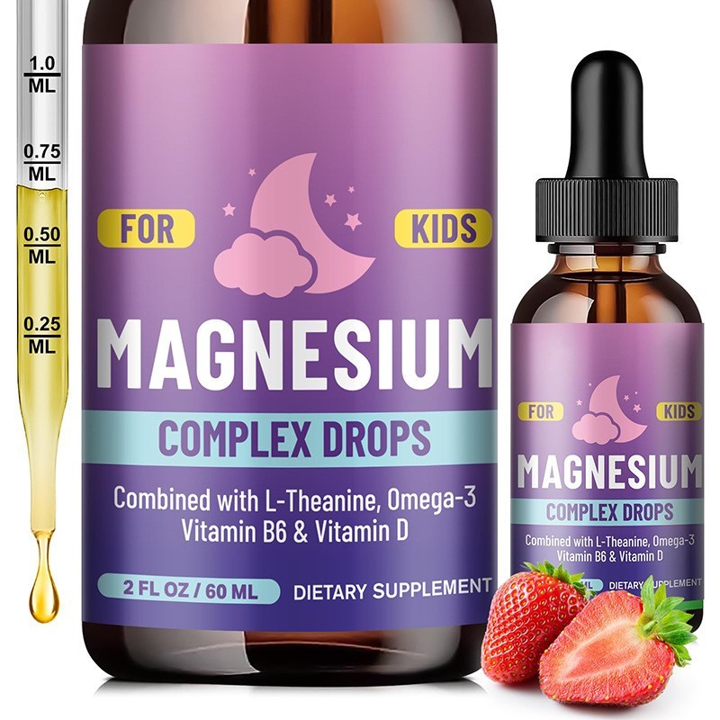 TK跨境热销爆款儿童镁滴剂Children's Magnesium Drops工厂代加工图5