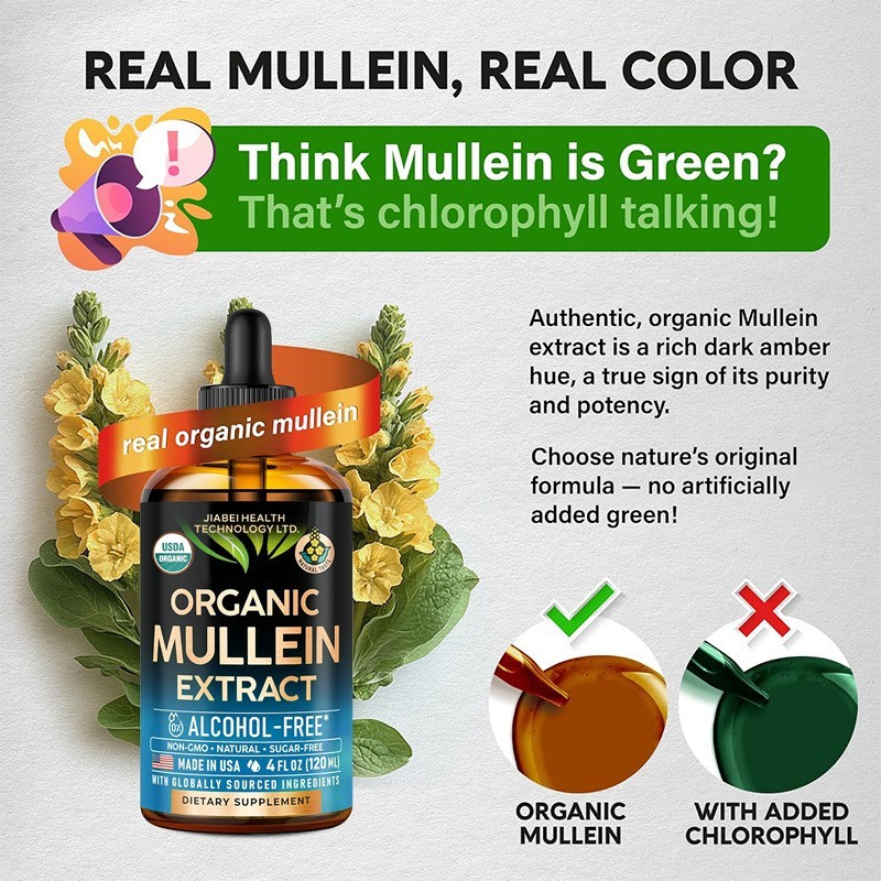 跨境亚马逊独立站爆款肺部健康滴剂毛蕊叶提取物毛蕊花滴剂补充剂图5