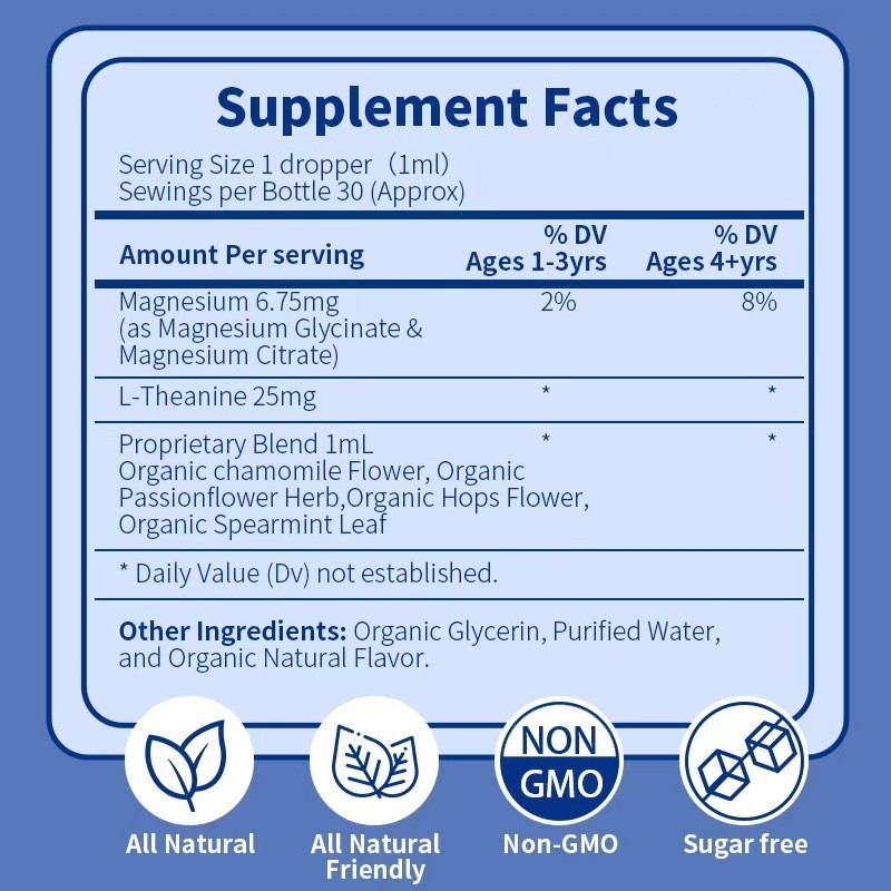 外贸跨境TK柠檬酸镁滴剂OEM定制食品级补充剂儿童柠檬酸镁滴剂图4