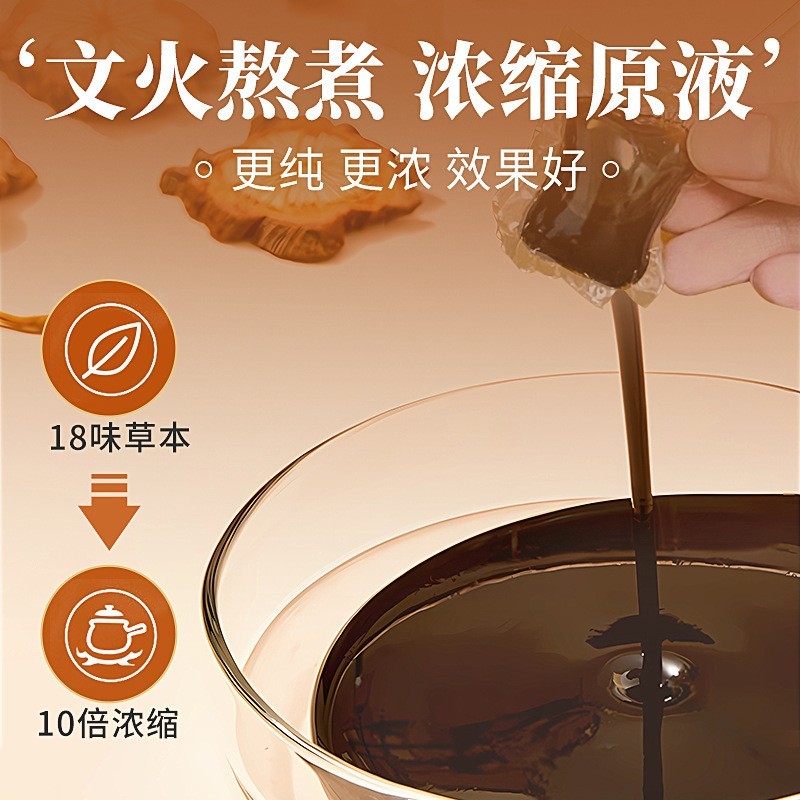 定制十八味泡脚凝珠 艾草花椒艾叶泡脚包泡脚液 泡脚包凝珠图3