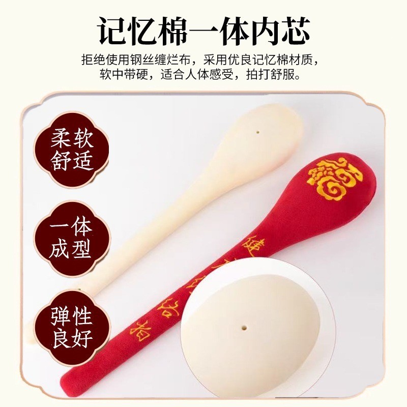 经络拍养生拍打器家用加长全身通用肩颈背按摩锤多功能经络拍图2