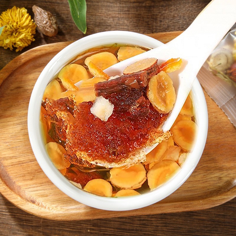 罗汉果胖大海雪梨茶定制组合花茶雪梨茶咽喉清润茶可批量定制图3