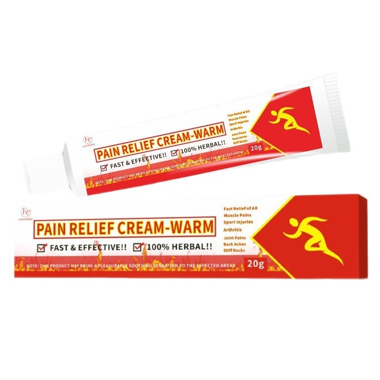 跨境定制热感止痛乳膏亚马逊膝盖关节护理肩颈腰腿止痛膏药膏外用图5