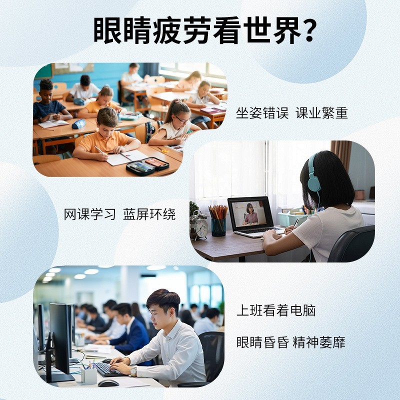 叶黄素护眼喷雾OEM贴牌代工舒缓润目喷雾眼部护理液套盒护眼喷雾图4