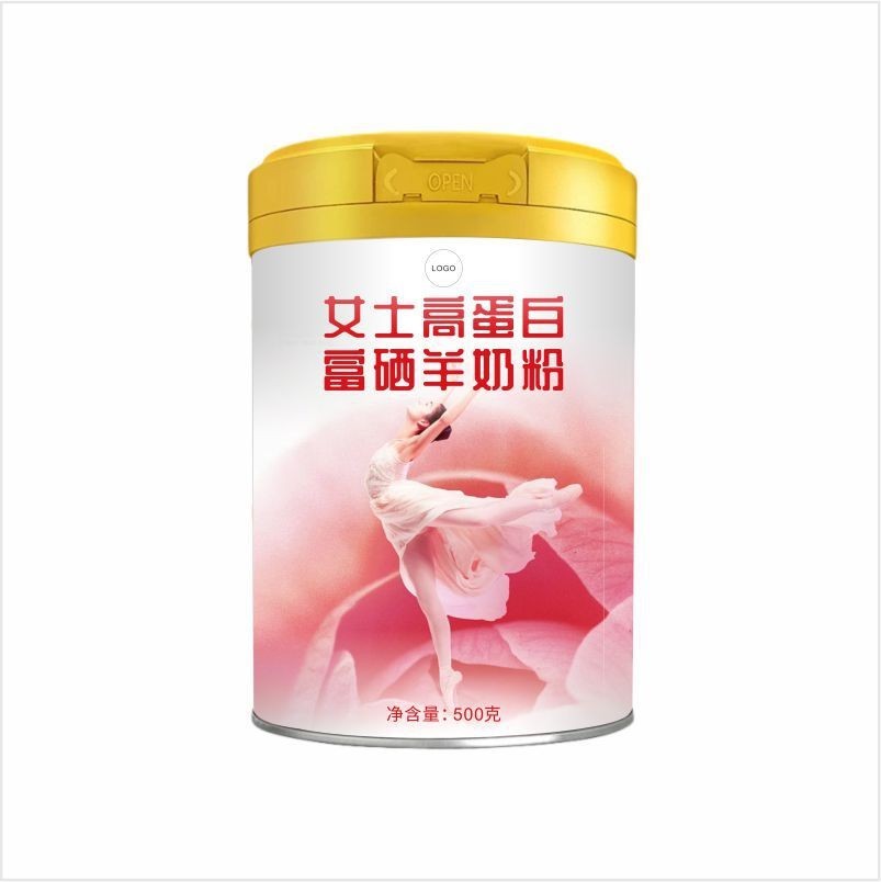 女士配方奶粉OEM贴牌代工高蛋白富硒羊奶粉青年成人纯羊奶粉图3