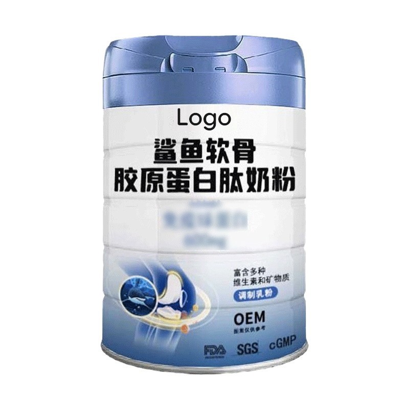 代工鲨鱼软骨胶原蛋白肽奶粉 特殊膳食蛋白质粉源头厂家OEM贴牌图2