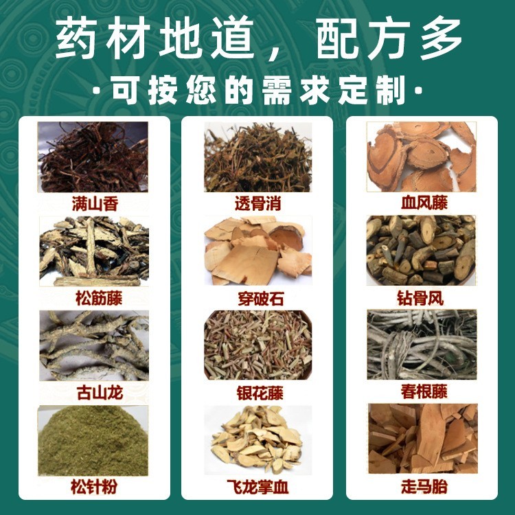 草本瑶浴药包定制女士泡脚包 泡澡浴包美容院专用熏蒸包厂家贴牌图2