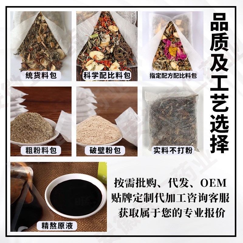 定制三十六味泡脚包艾草老姜药浴包36味足浴包泡脚药包图3