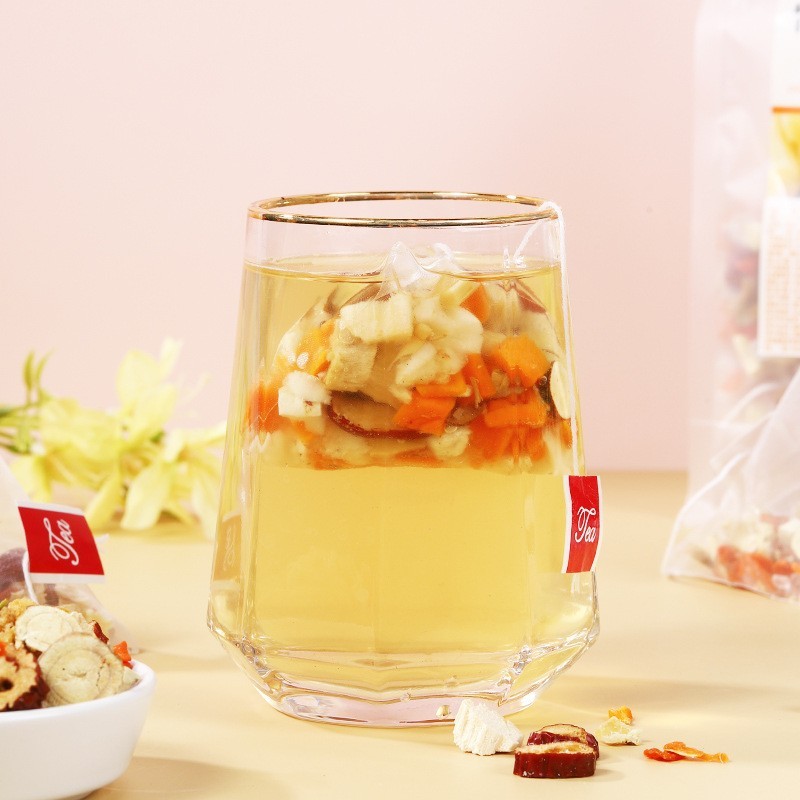 竹蔗茅根雪梨茶亳州花茶代用茶贴牌定制代加工雪梨甘蔗马蹄水图3