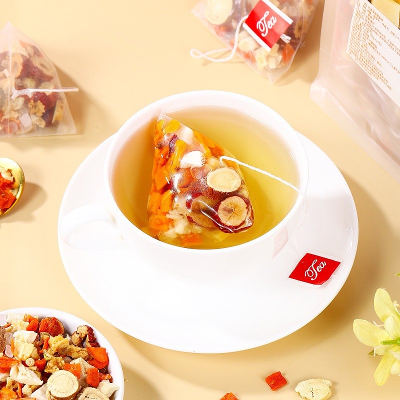 竹蔗茅根雪梨茶亳州花茶代用茶贴牌定制代加工雪梨甘蔗马蹄水图2