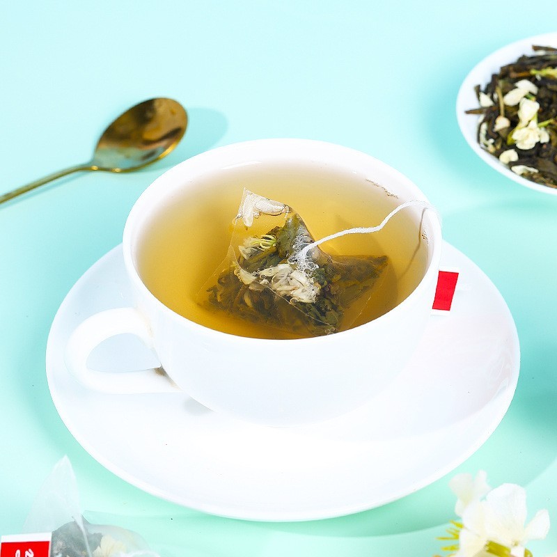 茉莉绿茶代加工高品质三角包茶包茉莉花茶绿茶养生茶茉莉绿茶图4