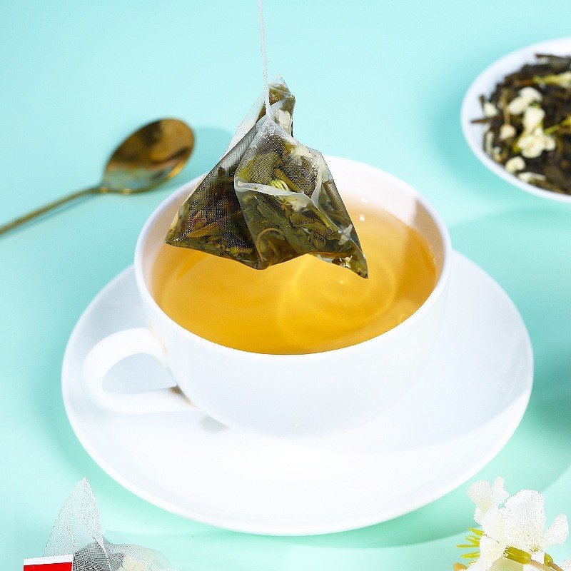 茉莉绿茶代加工高品质三角包茶包茉莉花茶绿茶养生茶茉莉绿茶图3