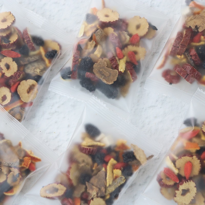 贴牌人参八宝茶盒装150g组合花茶枸杞黄精男人茶八宝茶OEM定制图3