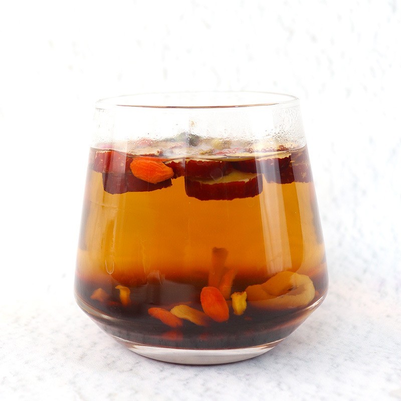 贴牌阿胶红糖七宝茶盒装150g枸杞桂圆干姜组合女人茶源头工厂OEM图4