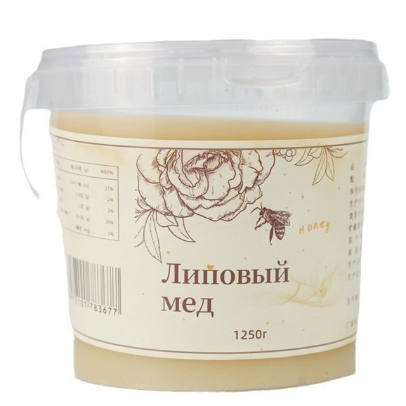 俄罗斯椴树雪蜜低温洞藏结晶1250g拎桶装贴牌定制OEM定制图5