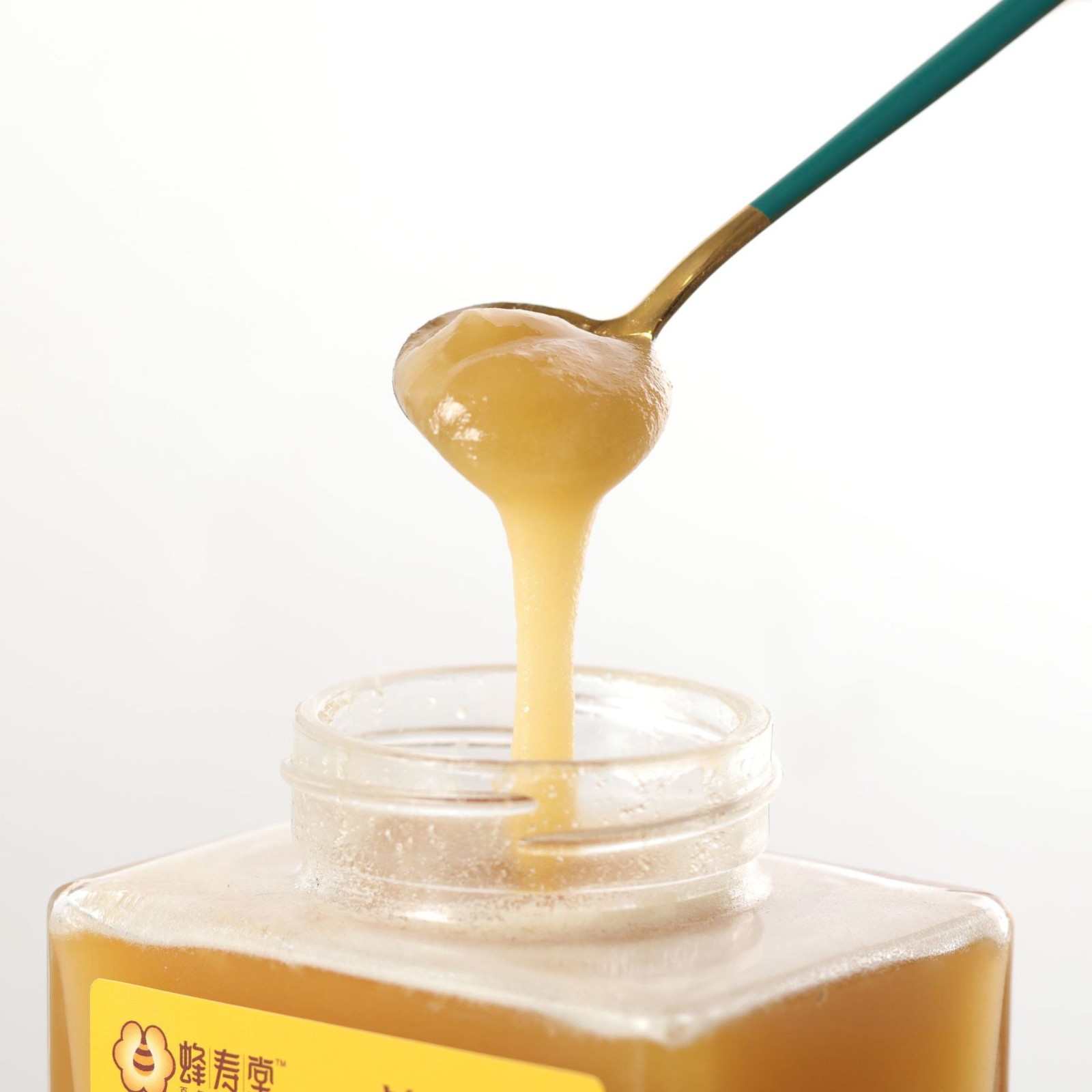 土蜂蜜500g瓶装纯正蜂蜜源头工厂椴树蜂蜜洋槐蜜图5