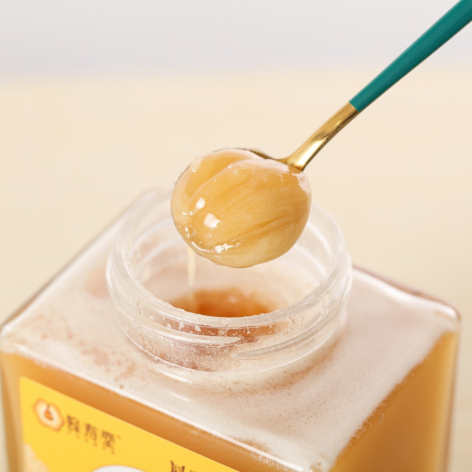 土蜂蜜500g瓶装纯正蜂蜜源头工厂椴树蜂蜜洋槐蜜图3