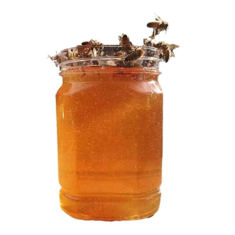 聚蜜源百花蜂蜜500g网红推荐定制农家自产自销图3