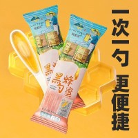 勺子蜂蜜蜂蜜勺装蜜勺形状蜜小包装蜂蜜15g/支便携装勺子蜂蜜勺蜜