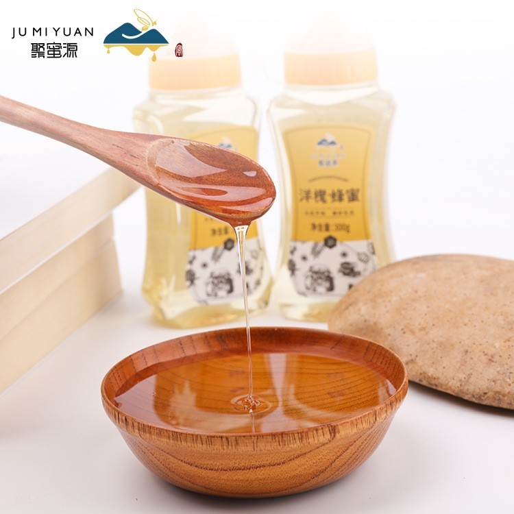 便携式装洋槐蜜厂家直销洋槐蜂蜜原蜜液态槐花蜜300克图4