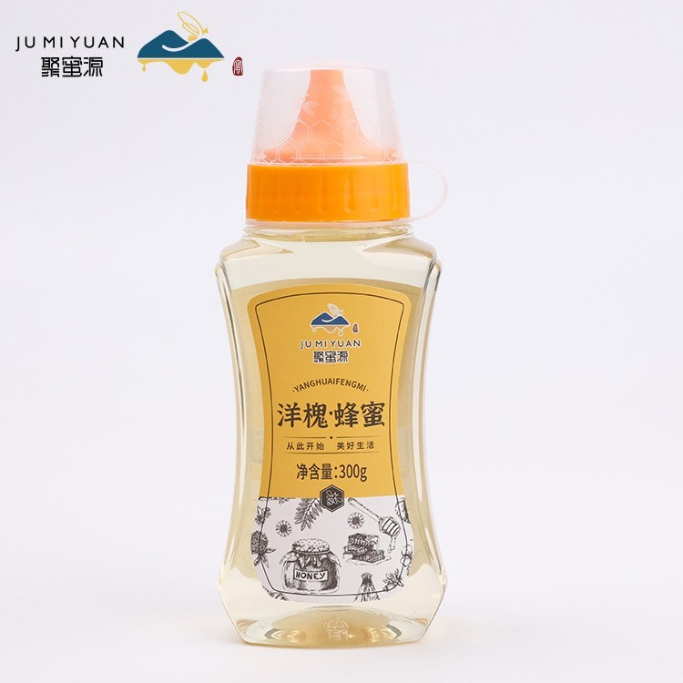 便携式装洋槐蜜厂家直销洋槐蜂蜜原蜜液态槐花蜜300克图2