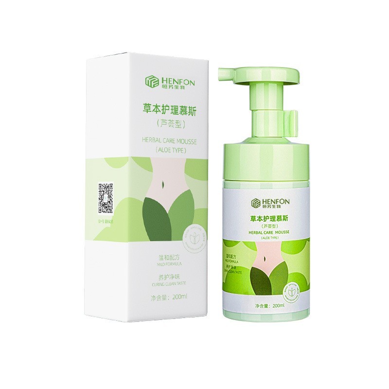 贴牌加工私密洗液抑菌慕斯洁阴留香私处去黑去味粉嫩清洁女用图3