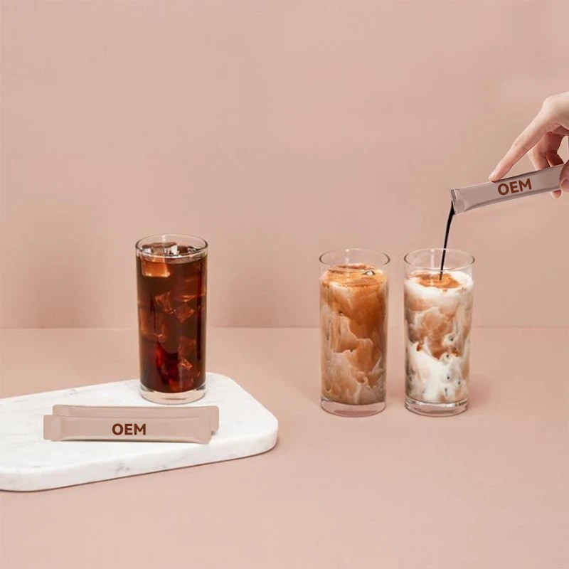 OEM腰精咖啡定制巴西咖啡固体饮料藤黄果体黄岑黑咖啡饮贴牌代工图3