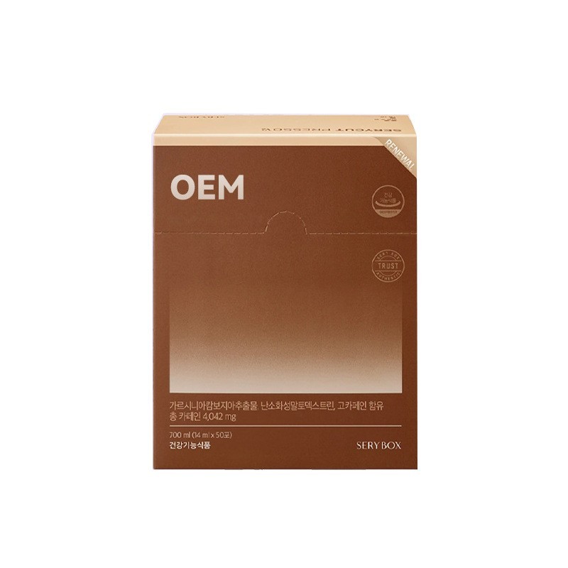 OEM腰精咖啡定制巴西咖啡固体饮料藤黄果体黄岑黑咖啡饮贴牌代工图5