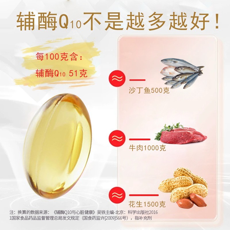 怡禧堂辅酶q10软胶囊贴牌定制中老年增强免疫力抗氧化辅酶q10胶囊图3