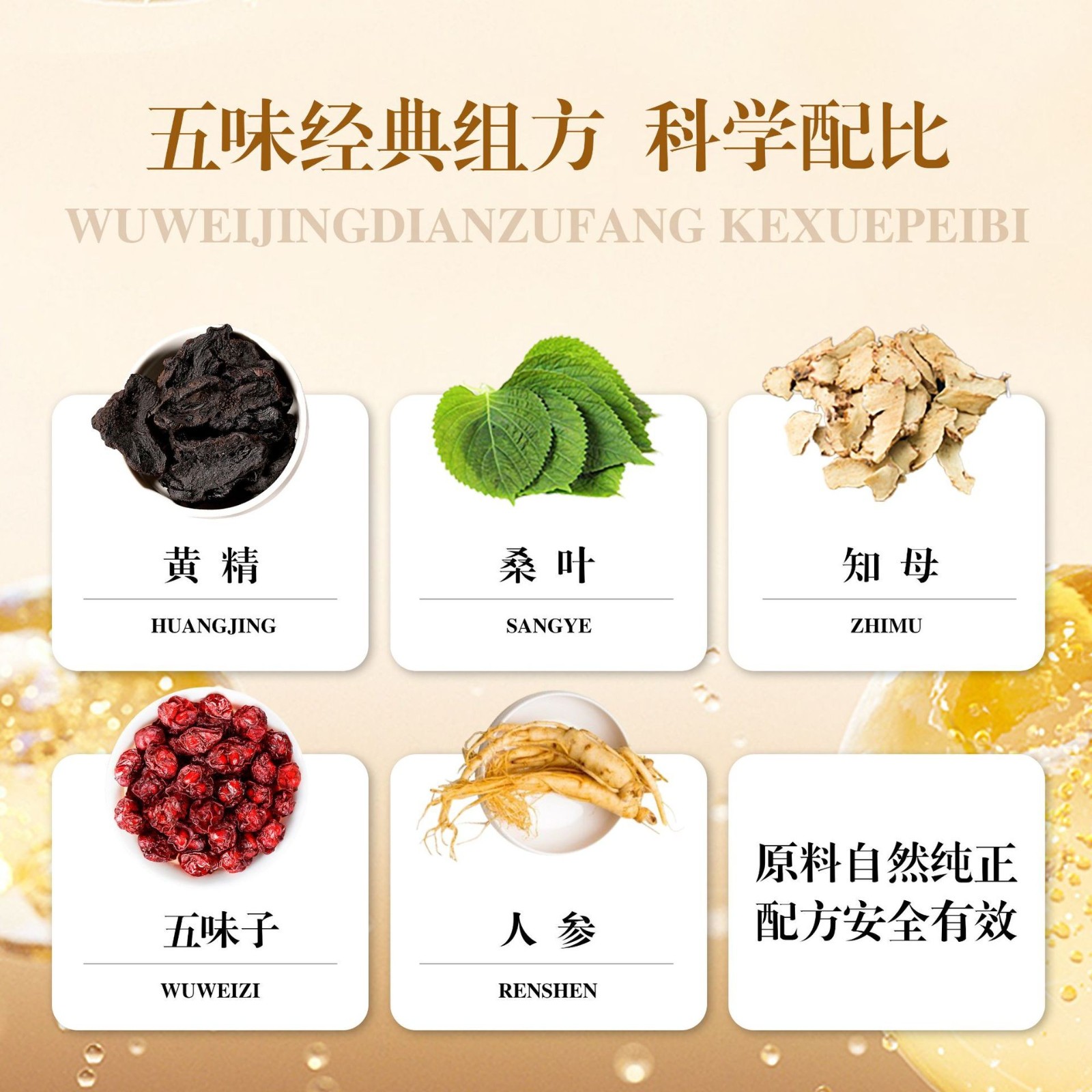 定制中老年血糖偏高人参知母五味子胶囊控糖辅助降血糖保健品图2