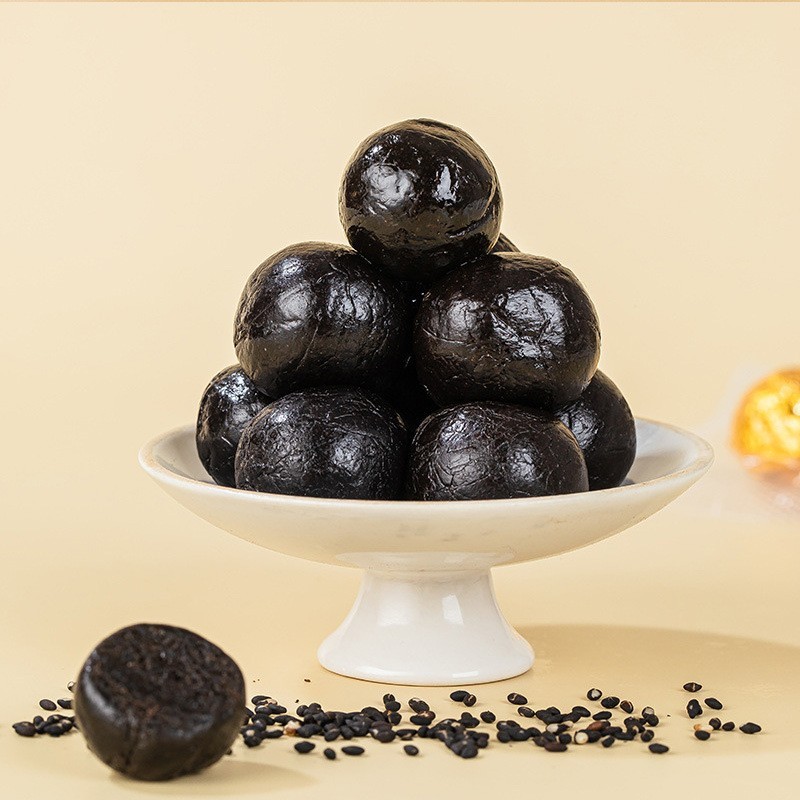 黄精桑椹丸九蒸九晒纯手工制作男人丸养生丸定制抖快热销图3