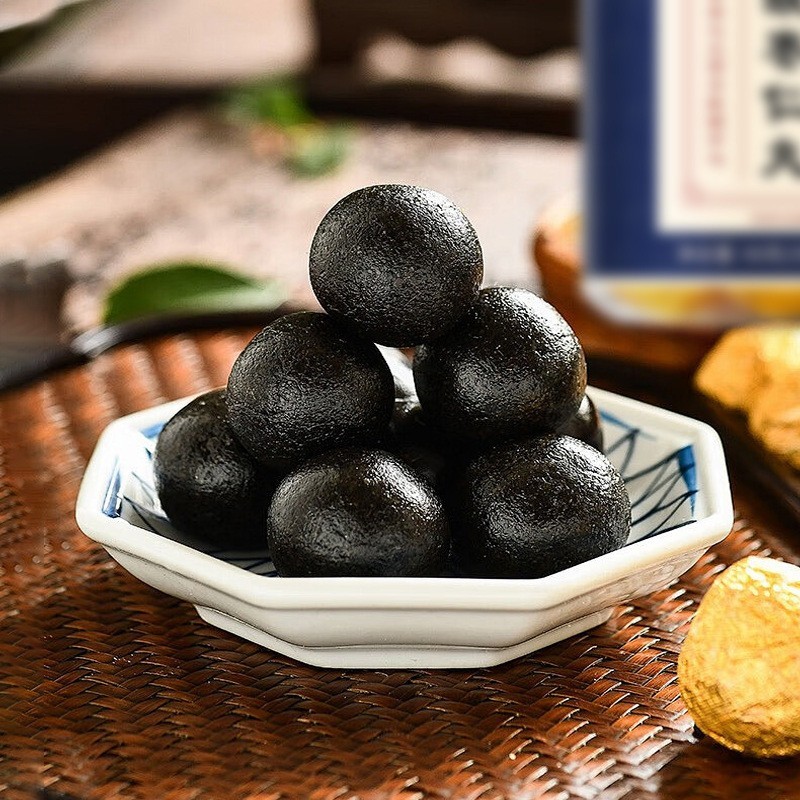 酸枣仁百合丸九蒸九晒纯手工制作滋养丸养生丸定制图5