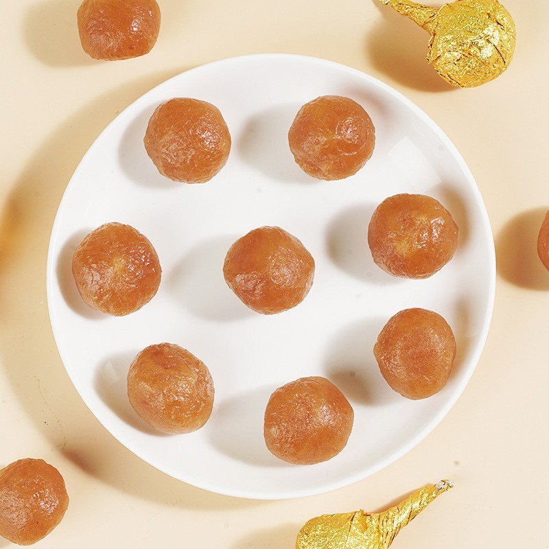 枇杷秋梨丸滋补丸子黑芝麻丸零食独立包装贴牌定制润喉图4