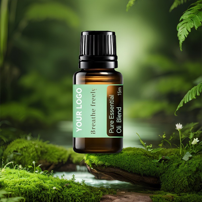 OEM自由呼吸复方精油扩香薰沐浴禅坐静心Breathe freely样品贴牌图4