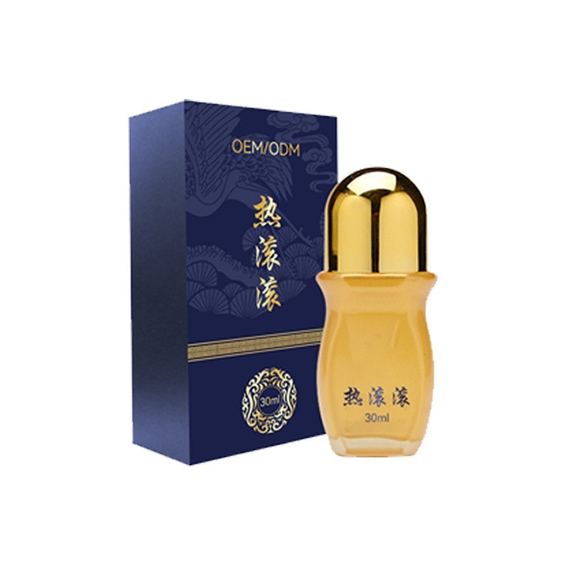 定制养生馆SPA热滚滚肩颈涂抹舒缓痛全身按摩推拿按摩发热液定制图5